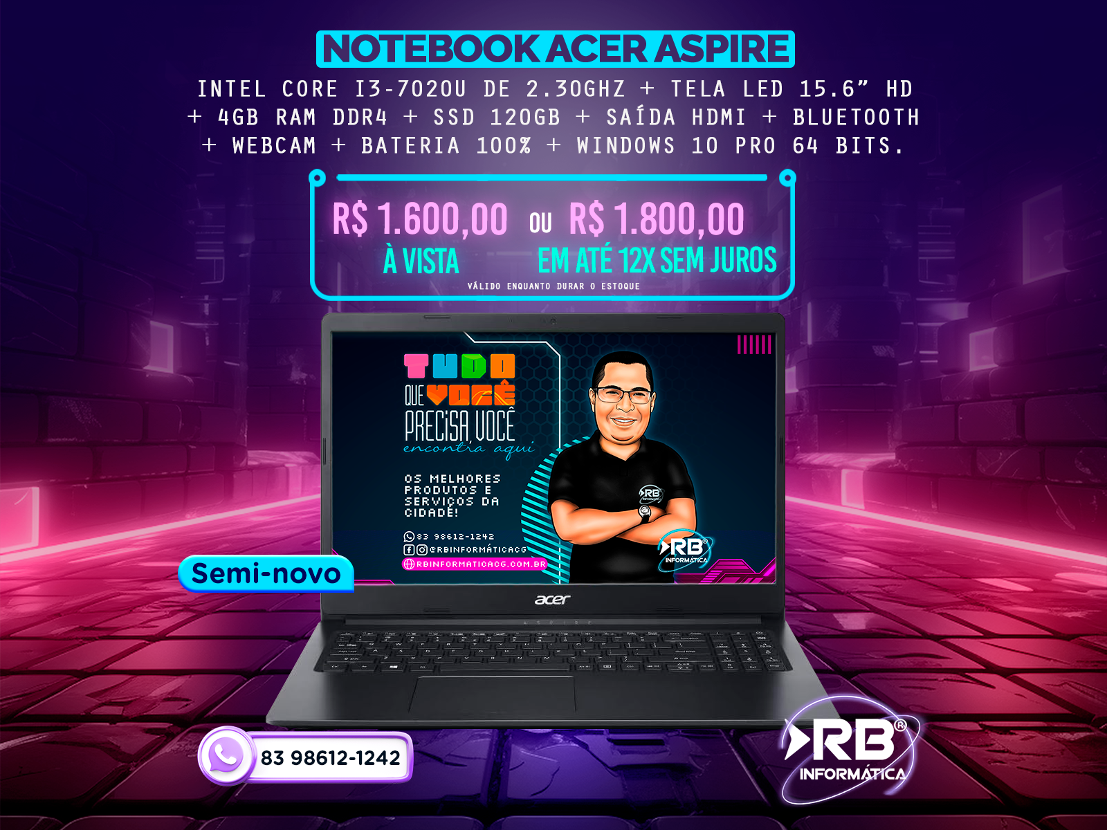 NOTEBOOK ACER ASPIRE
