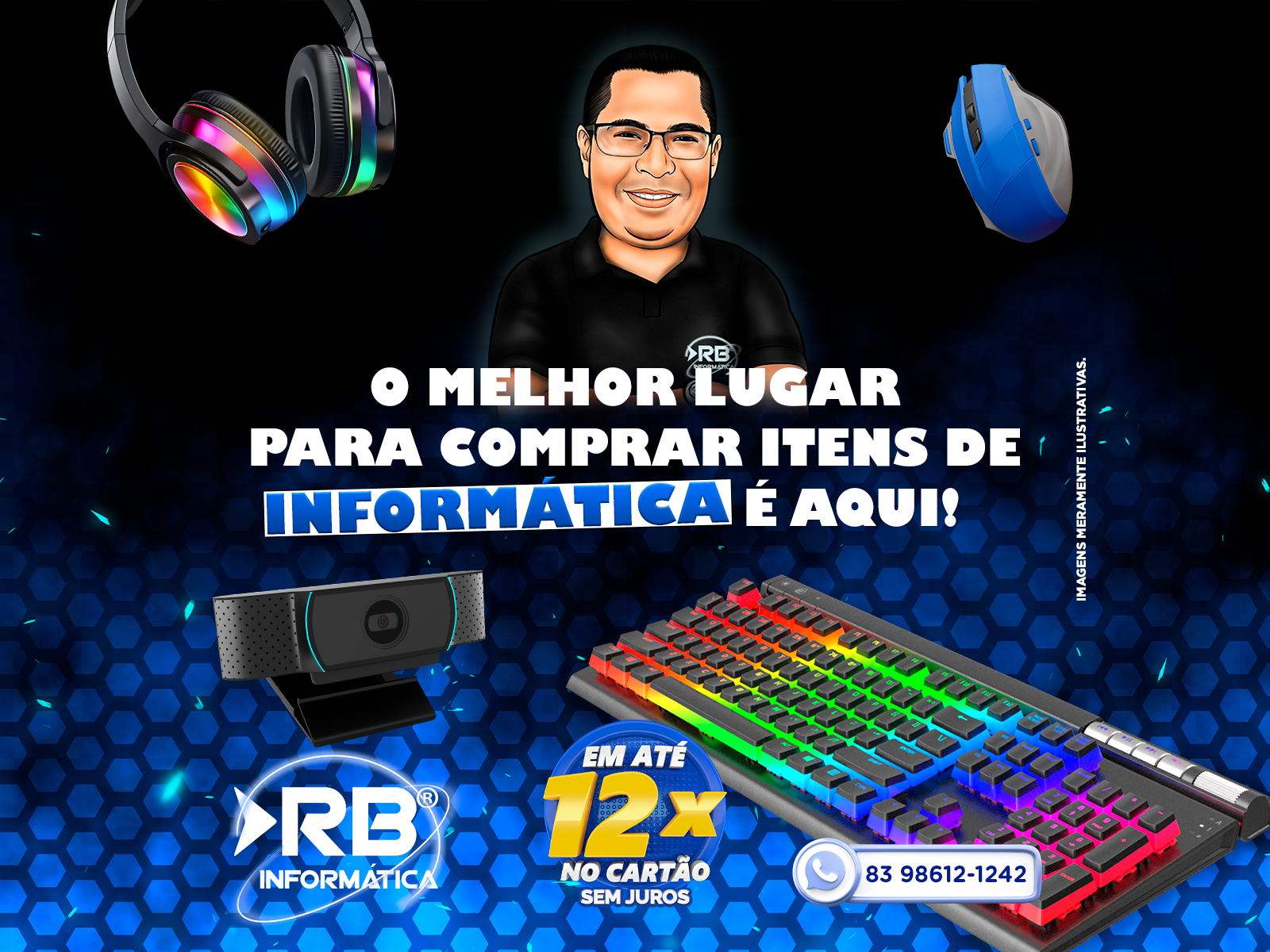 O Melhor Lugar Para Comprar Itens De informática é aqui!