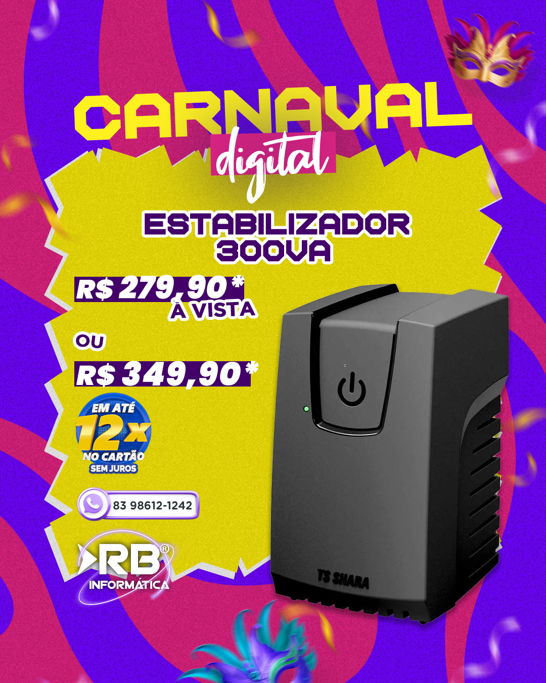 Estabilizador 300VA