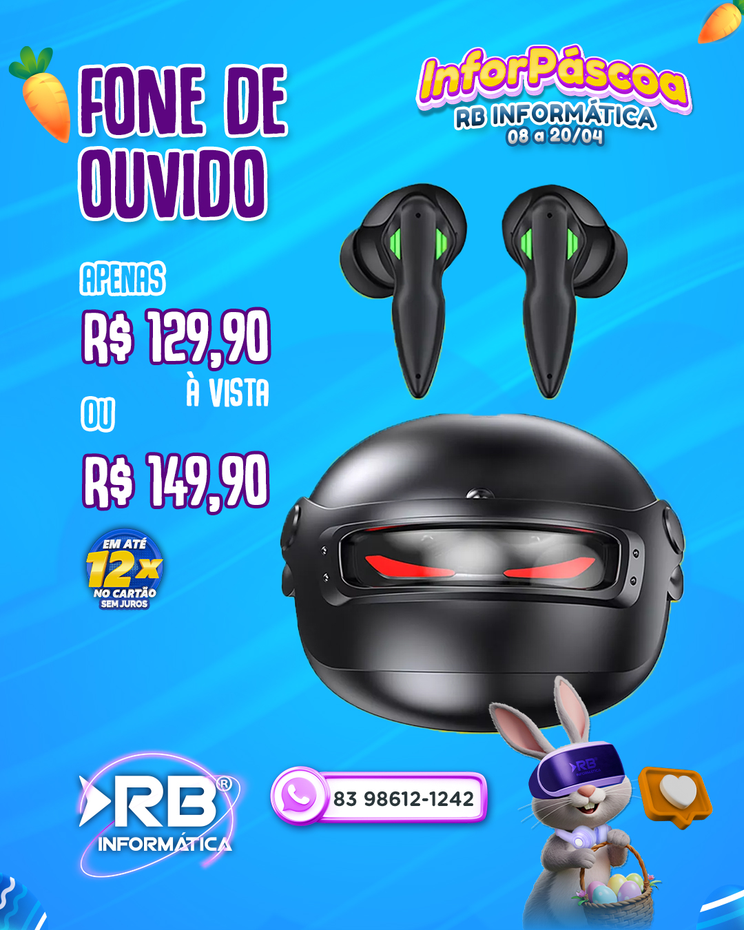 Fone de Ouvido 