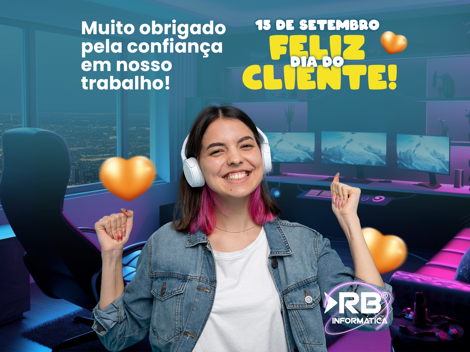 Feliz Dia do Cliente!