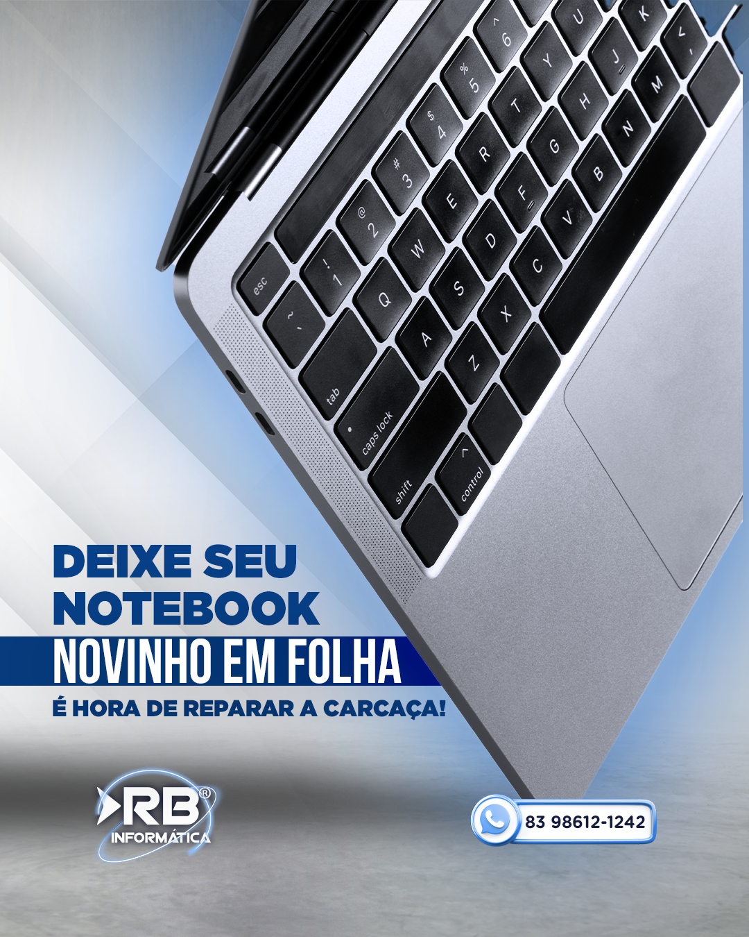 Precisa reparar a carcaça do seu notebook?