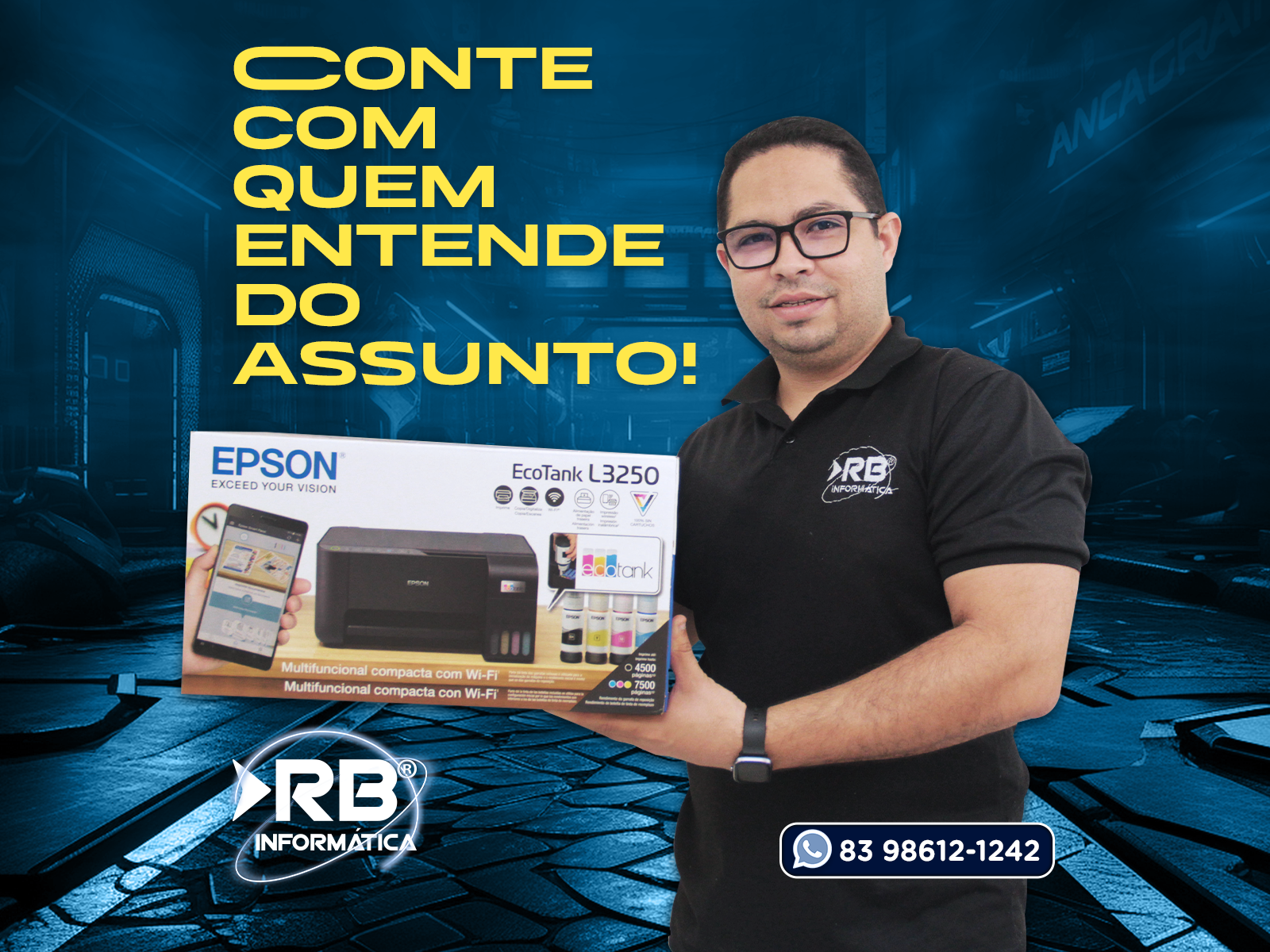 Impressora Epson EcoTank L3250