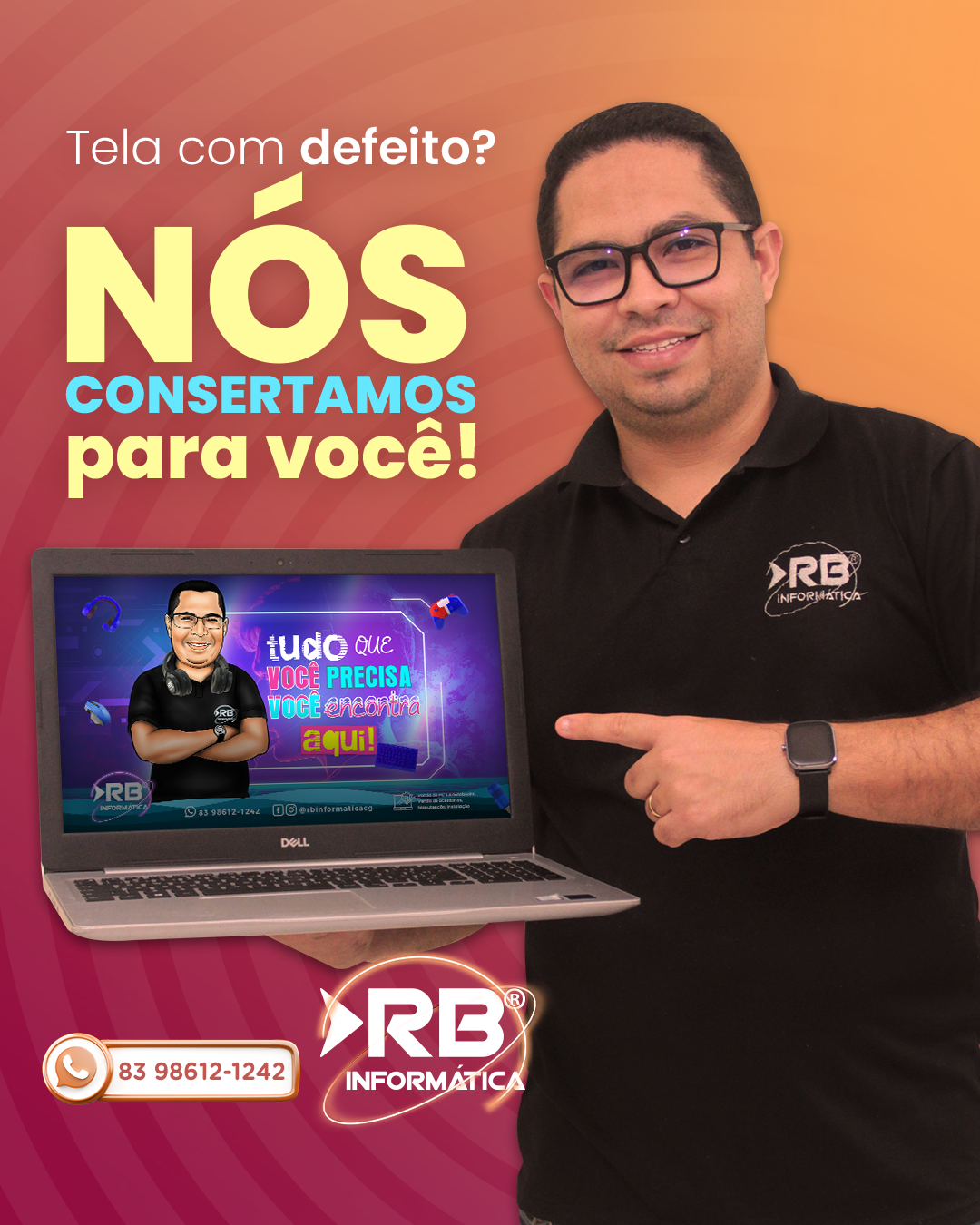 Tela com defeito? Nós consertamos para você!